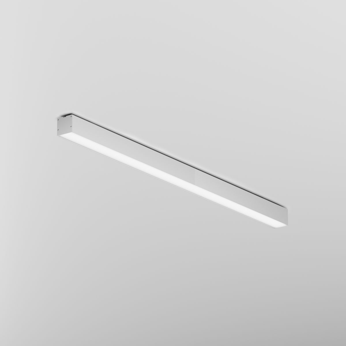 Линейный накладной светильник Maytoni Technical 3000K 50x50 (Серебро, 1 м) LL311019 в #REGION_NAME_DECLINE_PP#