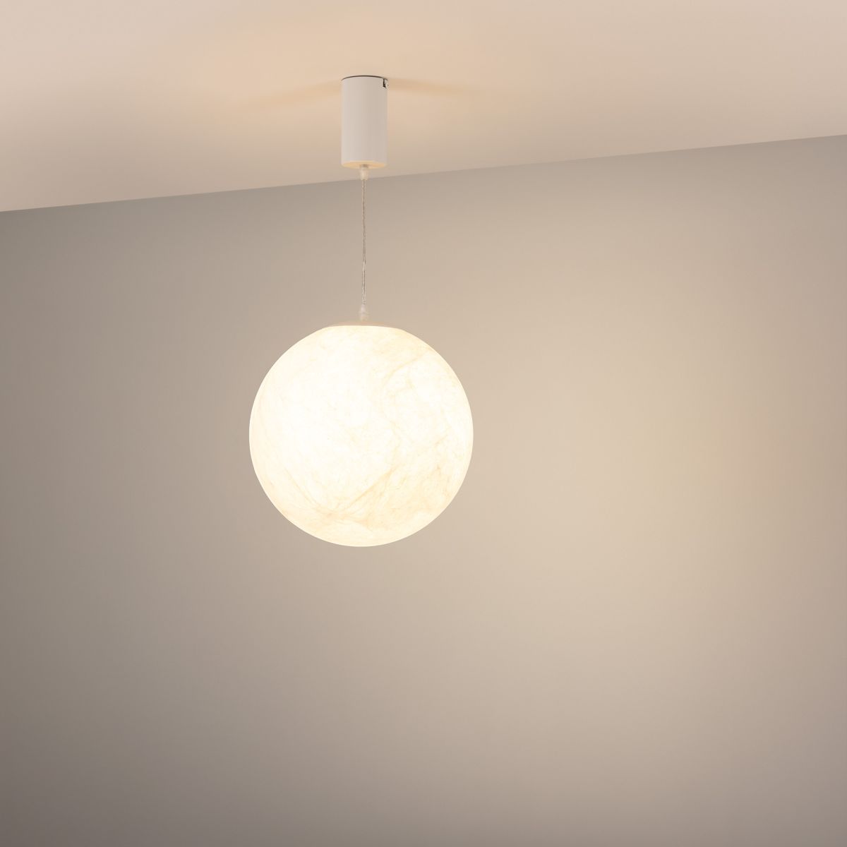 Подвесной светильник Arlight SP-SILKA-HANG-R300-7W Warm2700 (WH, 330 deg, 230V) (IP20, Натуральный шелк) 061916 в Санкт-Петербурге