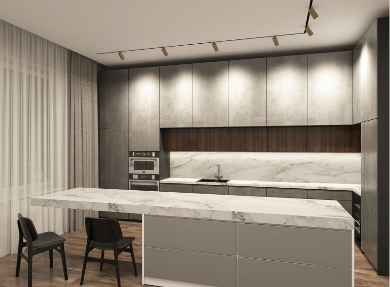 Трековый светильник Denkirs Smart Spot DK8020-BG в Санкт-Петербурге