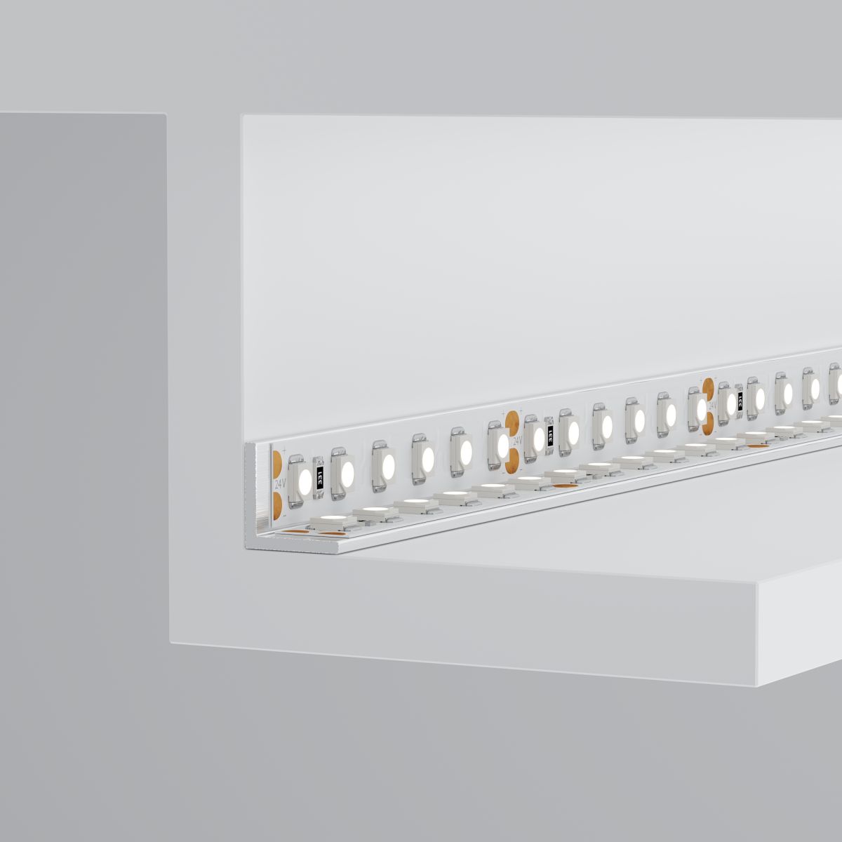 Уголок Arlight ARH-W10x10x1,2-3000 ANOD (Алюминий) 063229 в Санкт-Петербурге