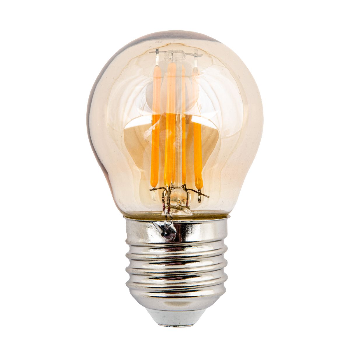 Светодиодная лампа Uniel Vintage LED-G45-5W/GOLDEN/E27 GLV21GO UL-00010552 в Санкт-Петербурге