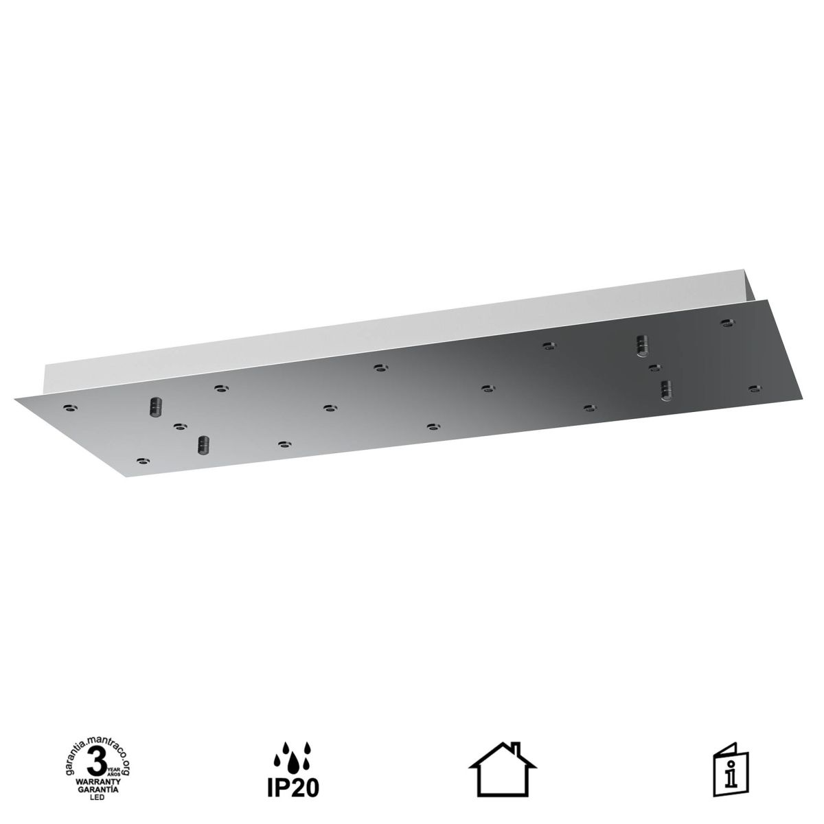 Основание потолочное 14L Mantra Modular Light Florones 9391 в Санкт-Петербурге