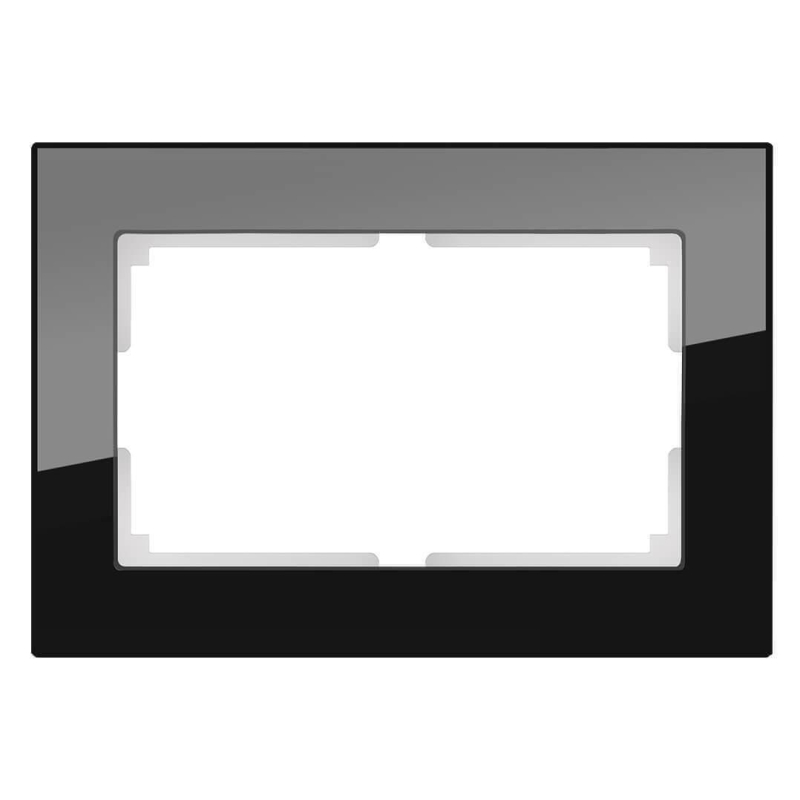 Рамка Werkel Favorit для двойной розетки черный WL01-Frame-01-DBL 4690389117220 в #REGION_NAME_DECLINE_PP#