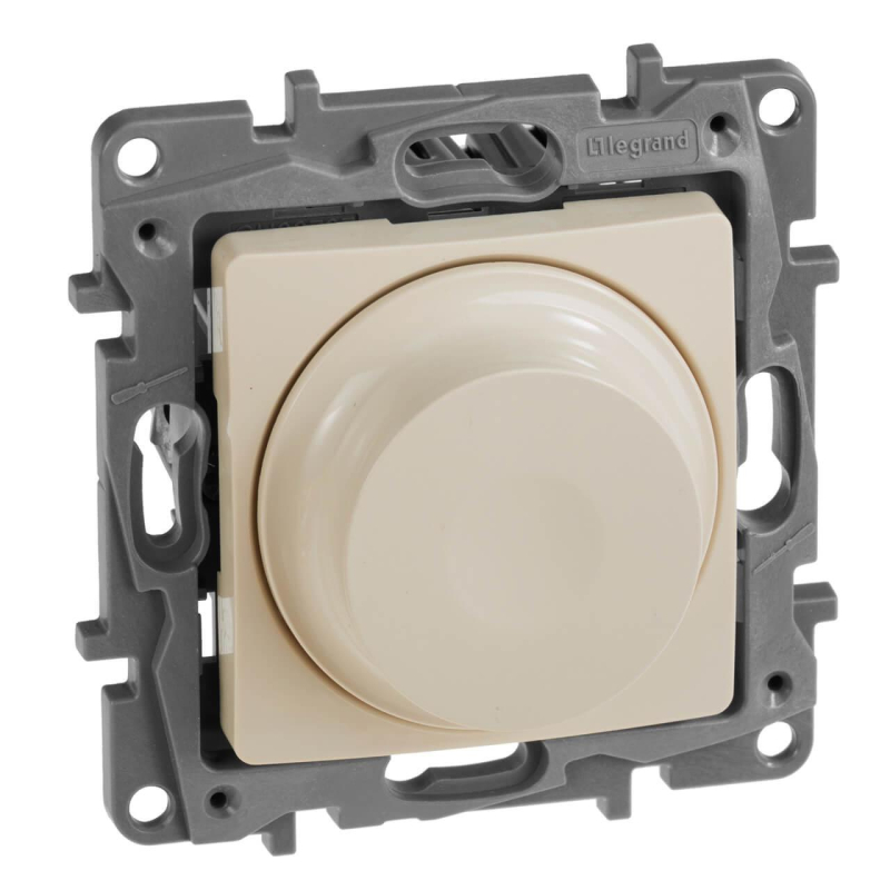 Диммер поворотный Legrand Etika без нейтрали 300W слоновая кость 672319 в Санкт-Петербурге