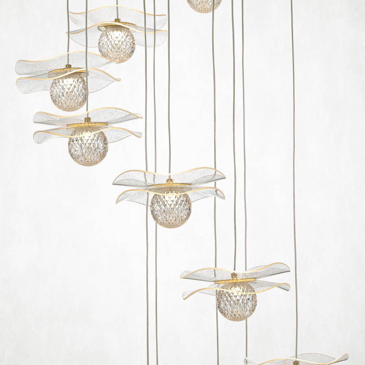 Каскадная люстра Citilux Signature CL247057 в #REGION_NAME_DECLINE_PP#