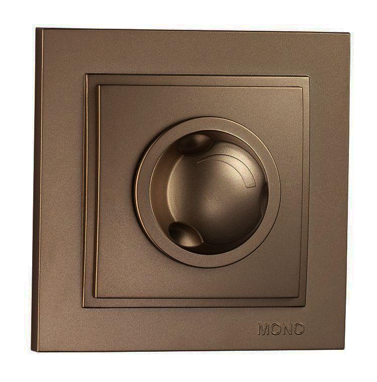 Светорегулятор Mono Electric Despina 800Вт 10А 220В-250В бронза 102-232305-134 в Санкт-Петербурге