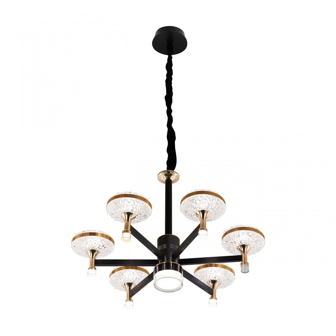 Подвесная люстра Arte Milano Ferrara 273059/6 BK/GD в #REGION_NAME_DECLINE_PP#