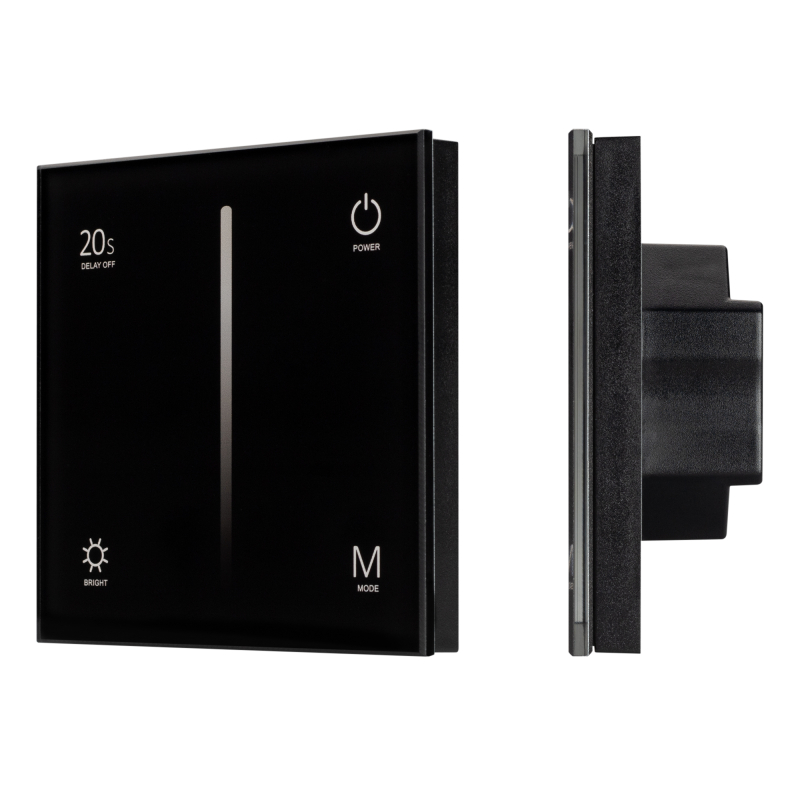 Панель Arlight Smart-P6-Dim-G-IN Black (12-24V, 4x3A, Sens, 2.4G) 034780 в Санкт-Петербурге