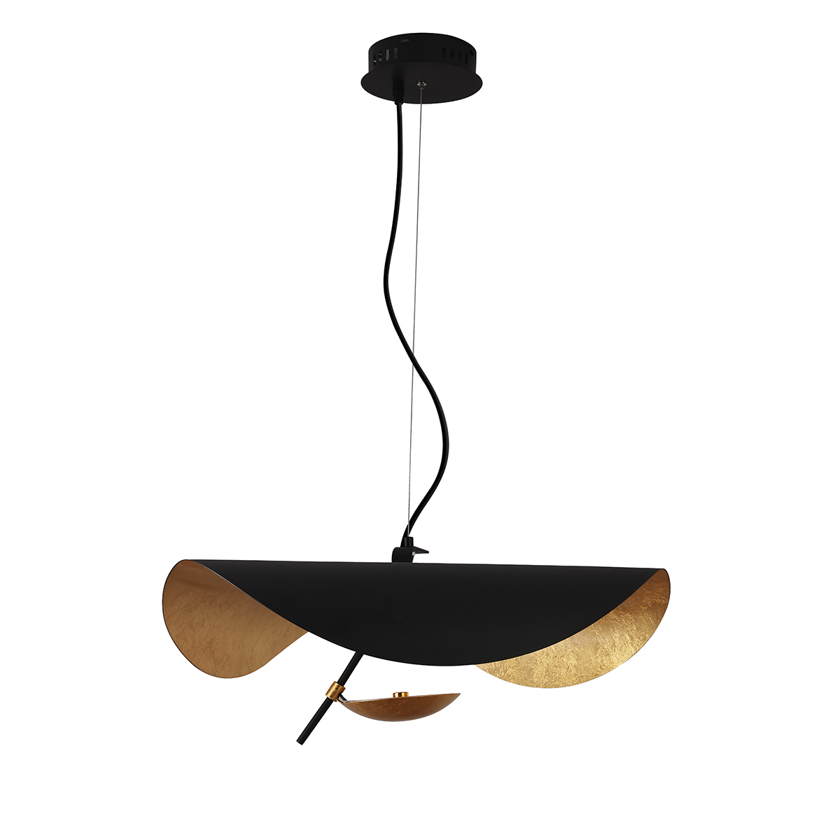 Подвесной светильник металлический Delight Collection 8821P/L black/gold в Санкт-Петербурге