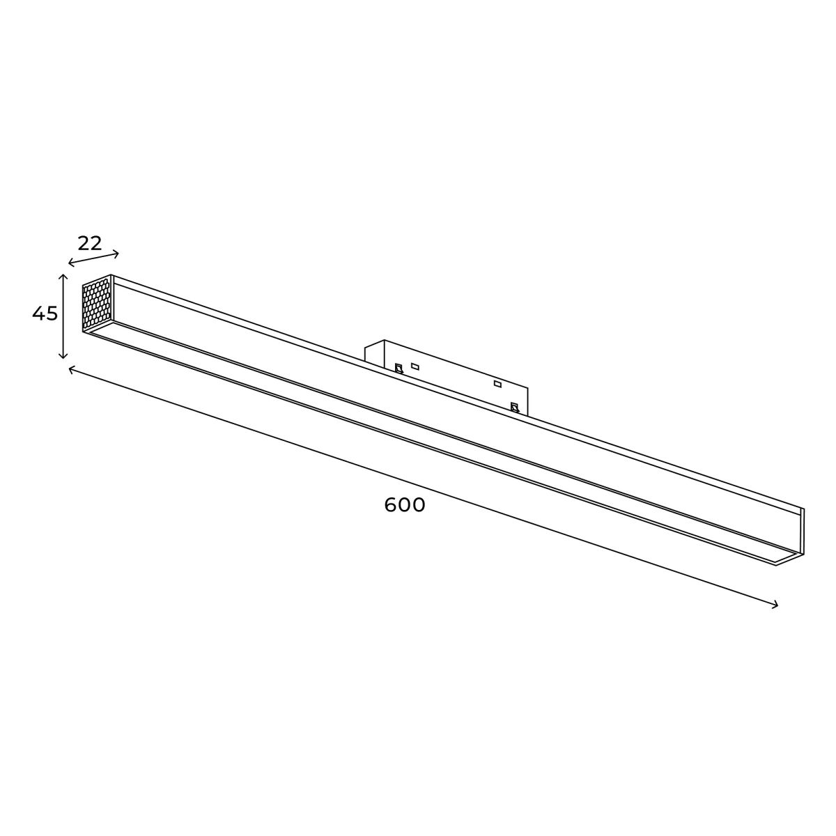Трековый магнитный светильник Hesby Lighting ElDeko HSBL_0081 в Санкт-Петербурге