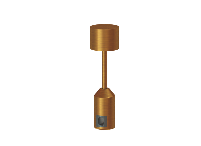 Адаптер с подводом питания на стойке Donolux Magnet Modular System Power Connector H135 BBr DL20225 в Санкт-Петербурге