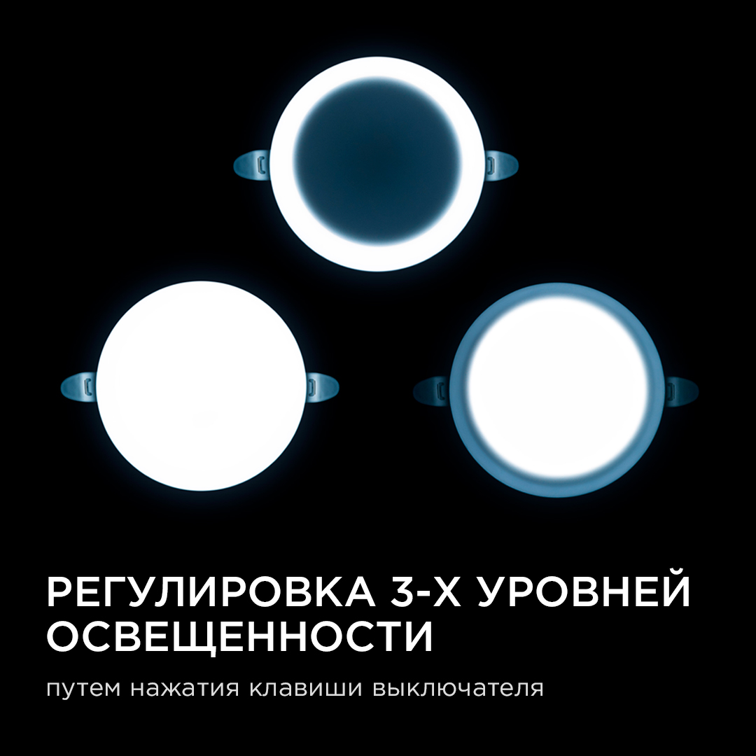 Встраиваемая светодиодная панель безрамочная Apeyron FLP 06-105 в Санкт-Петербурге