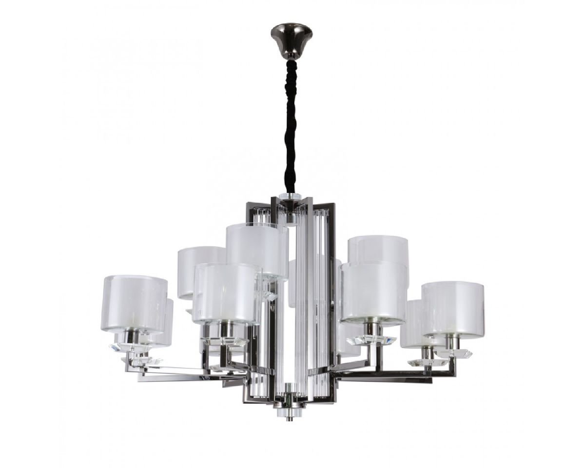 Подвесная люстра Newport 4400 4408+4/C black glossy М0068530 в Санкт-Петербурге