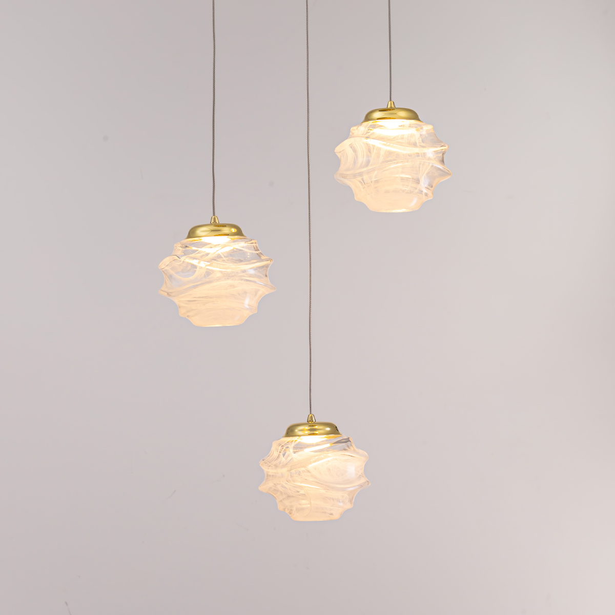Подвесной светильник Delight Collection MD25030003-3A gold/clear в Санкт-Петербурге
