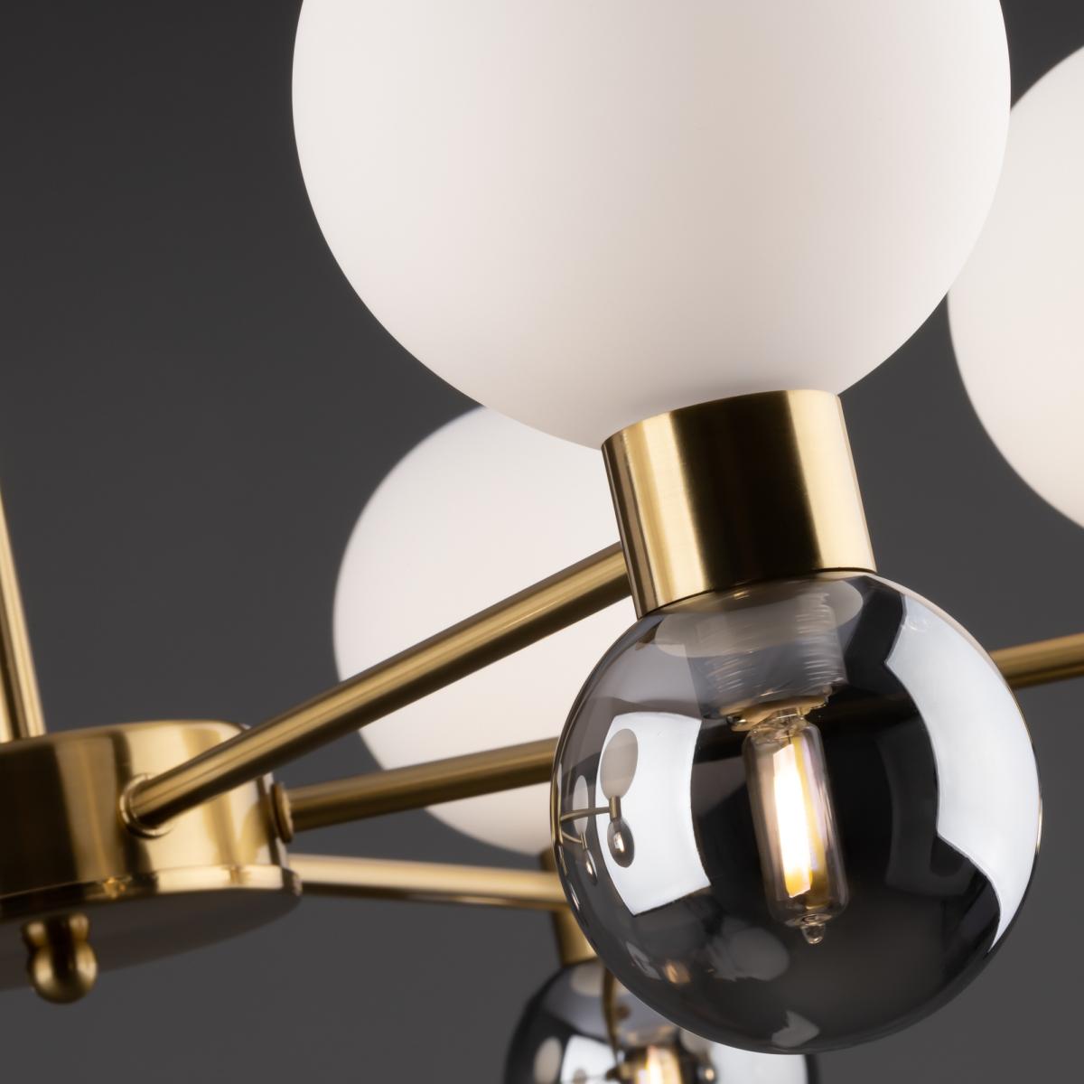 Люстра на штанге Freya Bony FR5394CL-12BS в Санкт-Петербурге