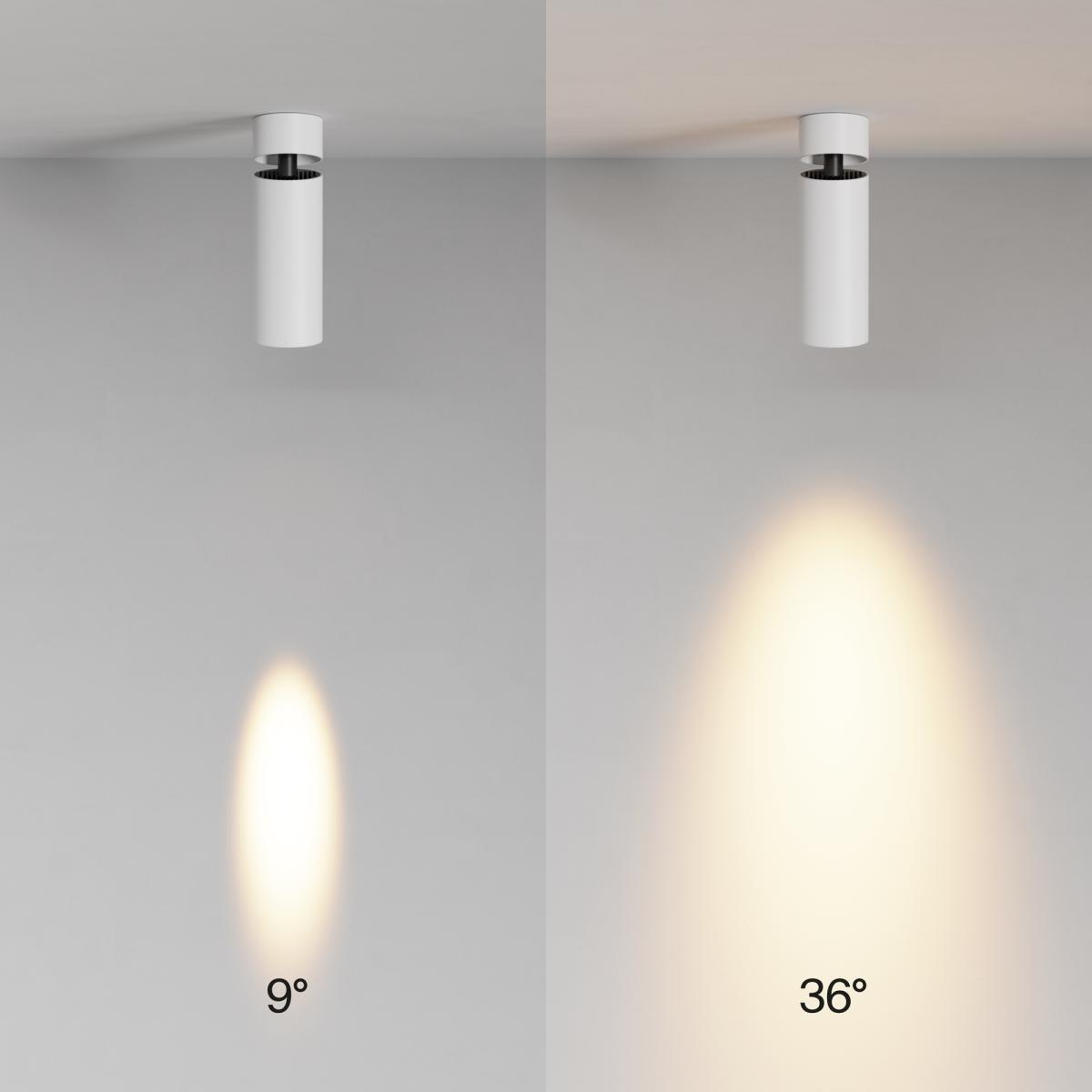 Спот Maytoni Technical Focus Led C055CL-L12W2.7K-SS-W в Санкт-Петербурге