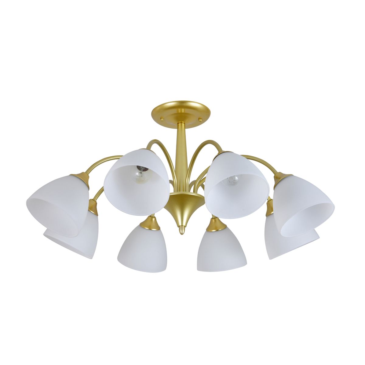 Люстра на штанге Escada Ilex 150003/8R Gold ES0000034 в Санкт-Петербурге