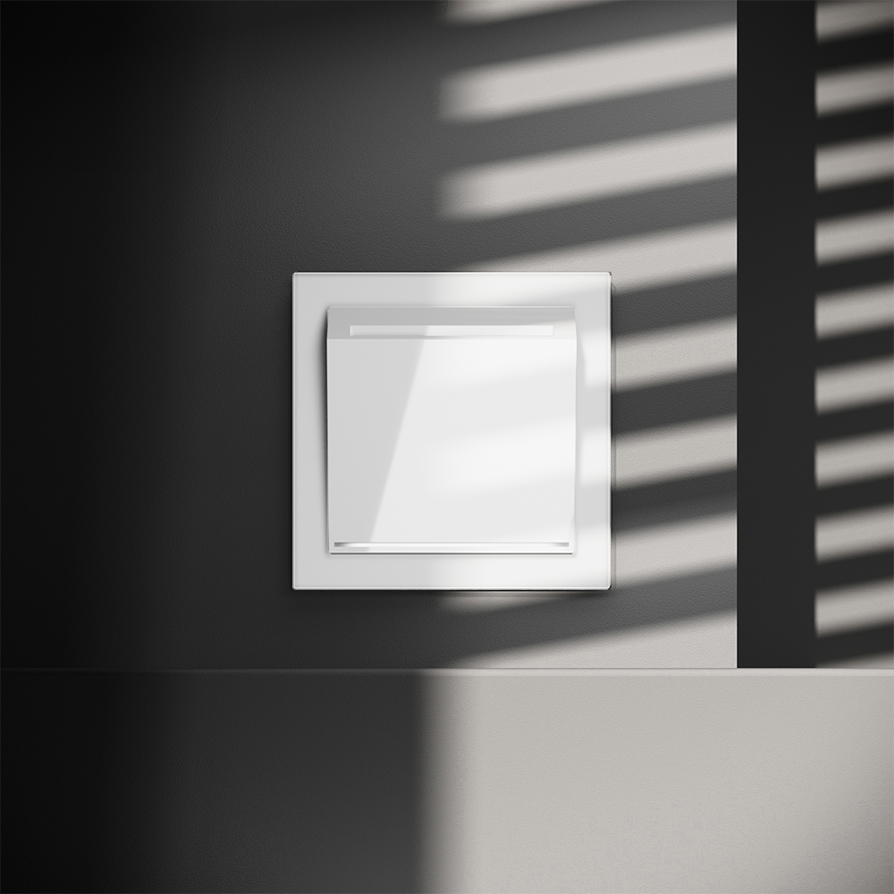 Выключатель встраиваемый Voltum S70 карточный 16А, (белый глянцевый) VLS010701 в #REGION_NAME_DECLINE_PP#