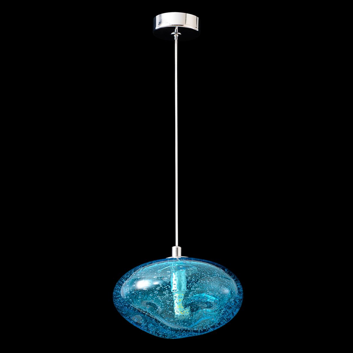 Подвесной светильник Crystal Lux FORMLESS SP1 BLUE в Санкт-Петербурге