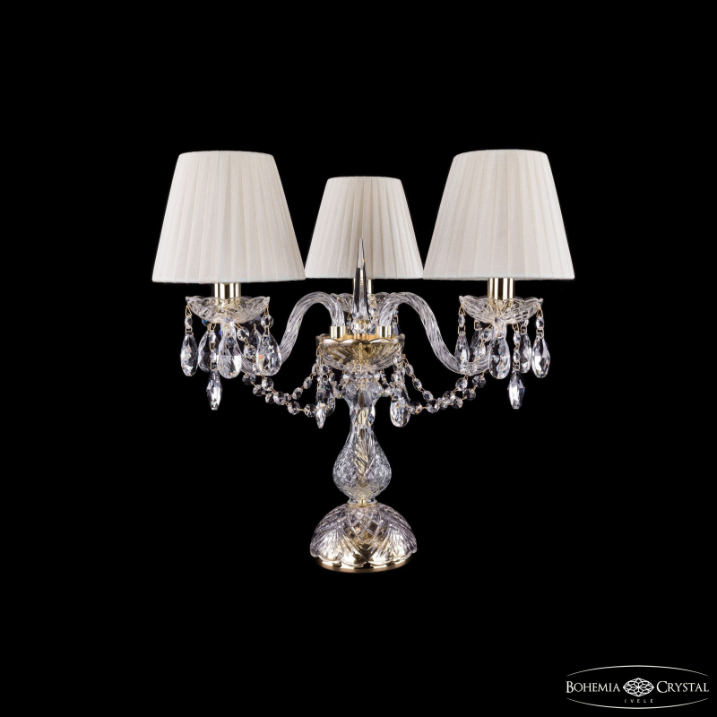 Настольная лампа Bohemia Ivele Crystal 1406L/3/141-39 G SH3-160 в Санкт-Петербурге