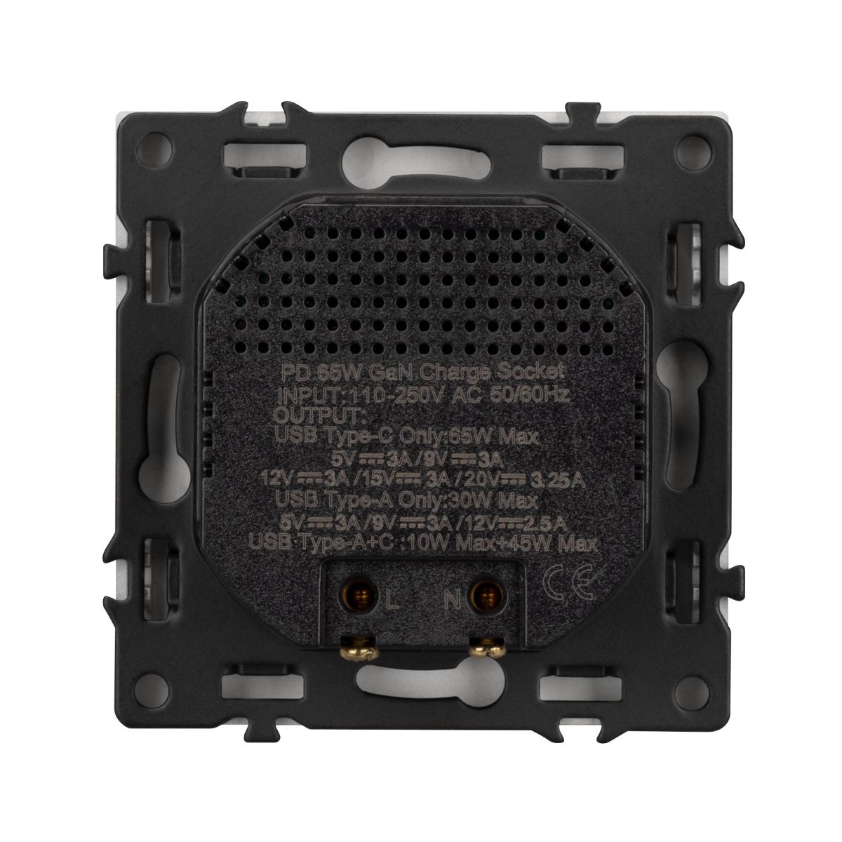 Механизм розетки с быстрой USB зарядкой Arlight SCT-NOBE-MUAC-SFPL-FC-WH (65W, QC3) 054316 в #REGION_NAME_DECLINE_PP#