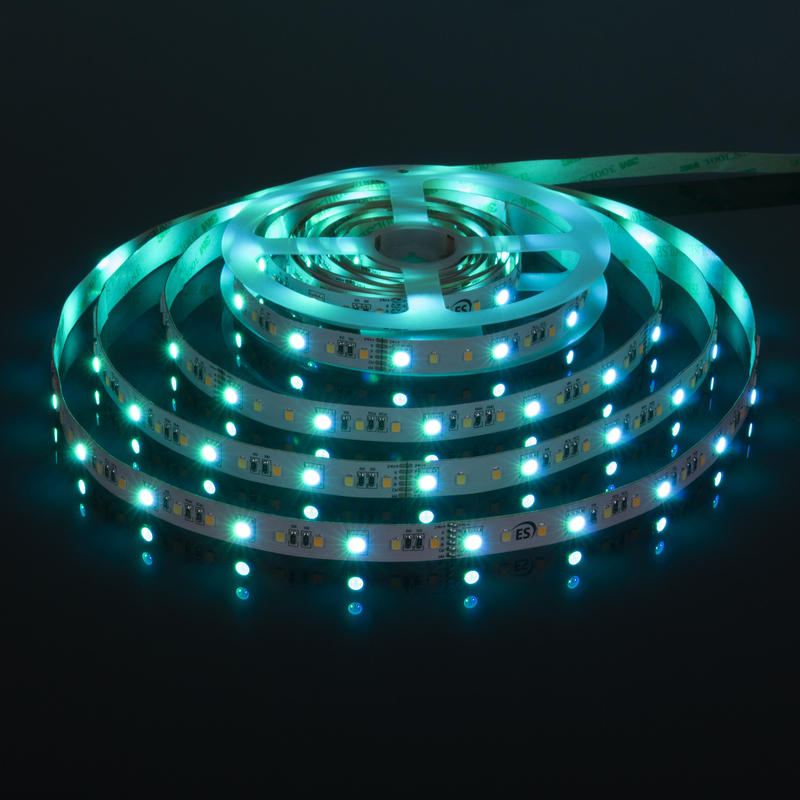 Светодиодная лента Elektrostandard 24V 16W 90Led 5050+2835+2835 IP20 MIX RGB/теплый белый/холодный белый, 5м 4690389172328 в Санкт-Петербурге