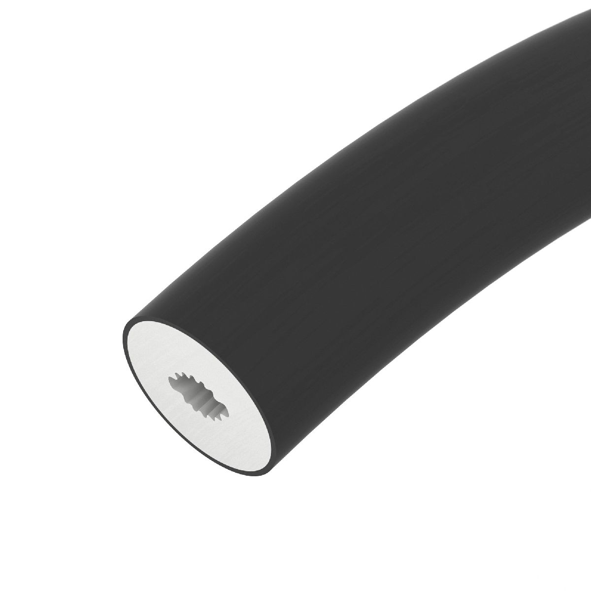 Силиконовый профиль Arlight WPH-FLEX-D22-360deg-S8-5m BLACK 045866 в Санкт-Петербурге