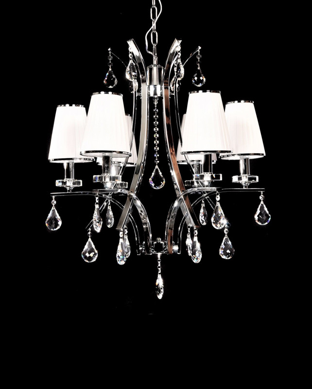 Подвесная люстра Lumina Deco Glamour LDP 66247-6 WT в Санкт-Петербурге