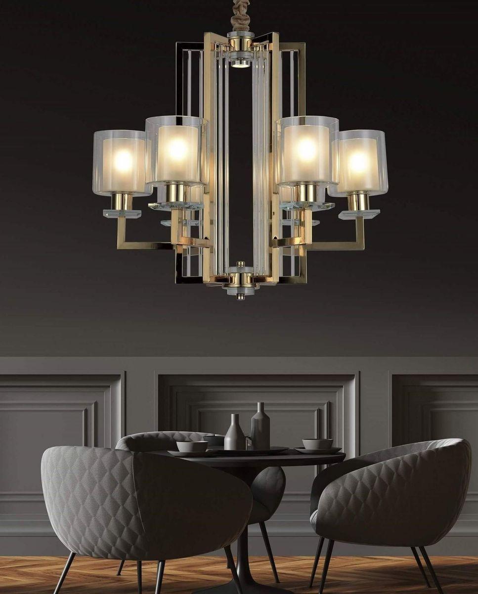 Подвесная люстра Lumina Deco Manhattan LDP 8012-6 F.GD в Санкт-Петербурге