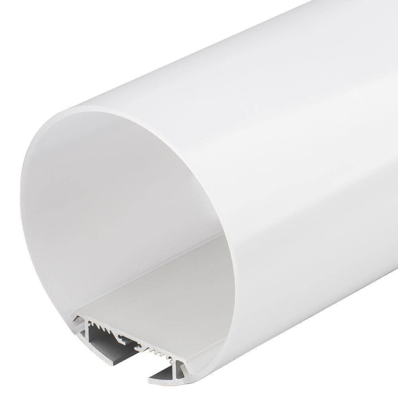 Профиль с экраном Arlight SL-ROUND-D120-2500 ANOD+OPAL 020475 в Санкт-Петербурге
