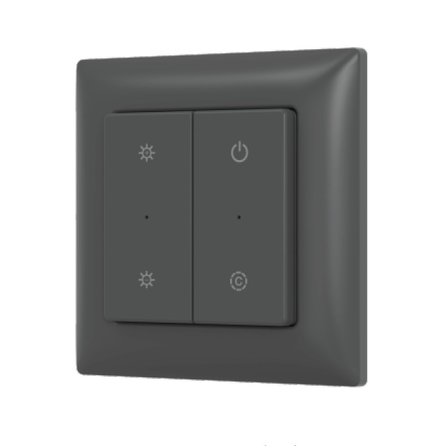 Кнопочная панель Arlight SMART-RF-801-22-MULTI черная, закруг. (3V, пластик, 2.4G) (IARL, IP20 Пластик) 066727 в Санкт-Петербурге