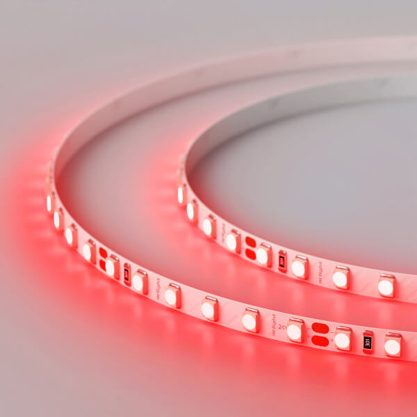 Светодиодная лента Arlight RT-A120-5mm 24V Red (9.6 W/m, IP20, 2835, 5m) 015657(2) в Санкт-Петербурге