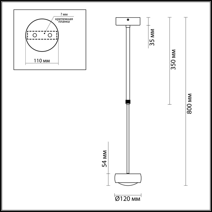 Подвесной светодиодный светильник Odeon Light Ottico 3874/10L в Санкт-Петербурге