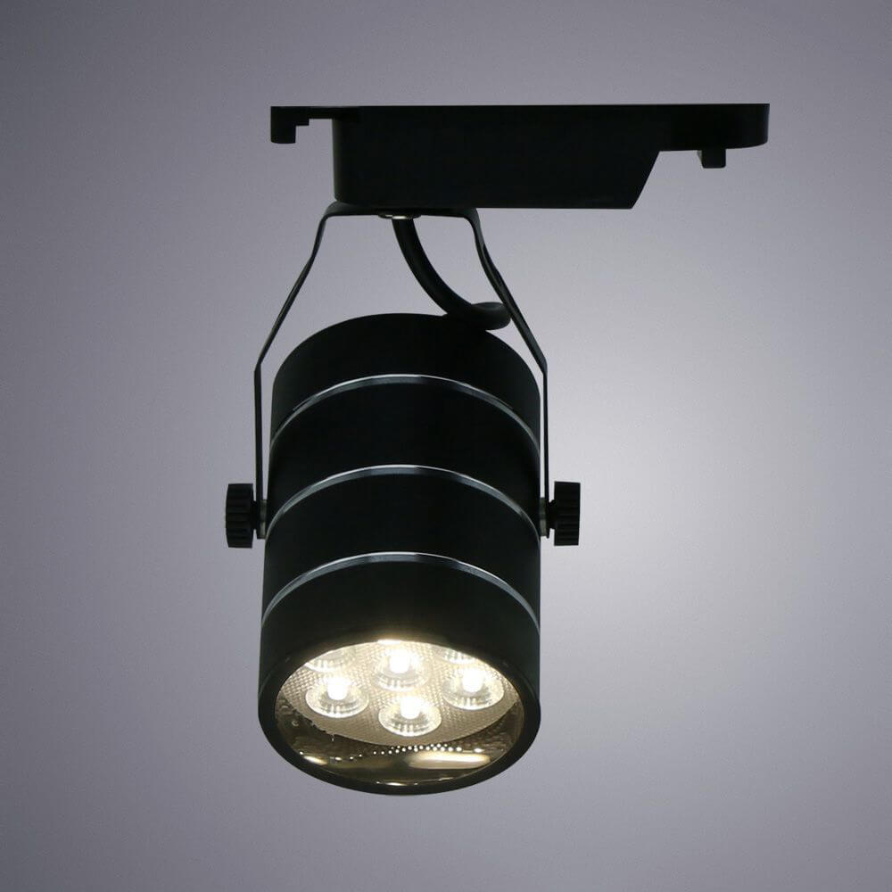 Трековый светодиодный светильник Arte Lamp Cinto A2707PL-1BK в Санкт-Петербурге