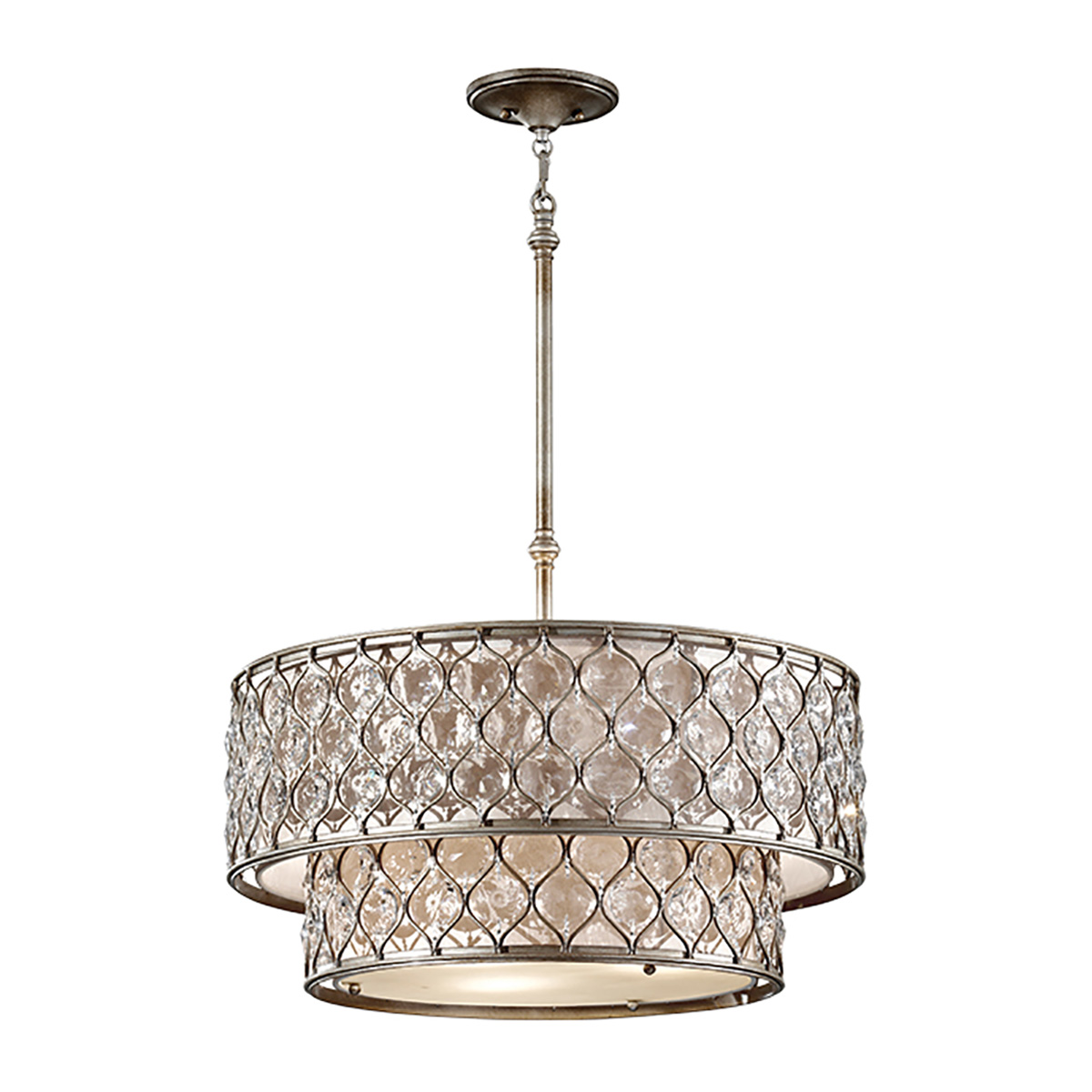 Подвесная люстра Feiss FE-LUCIA-P-E-2TR в Санкт-Петербурге