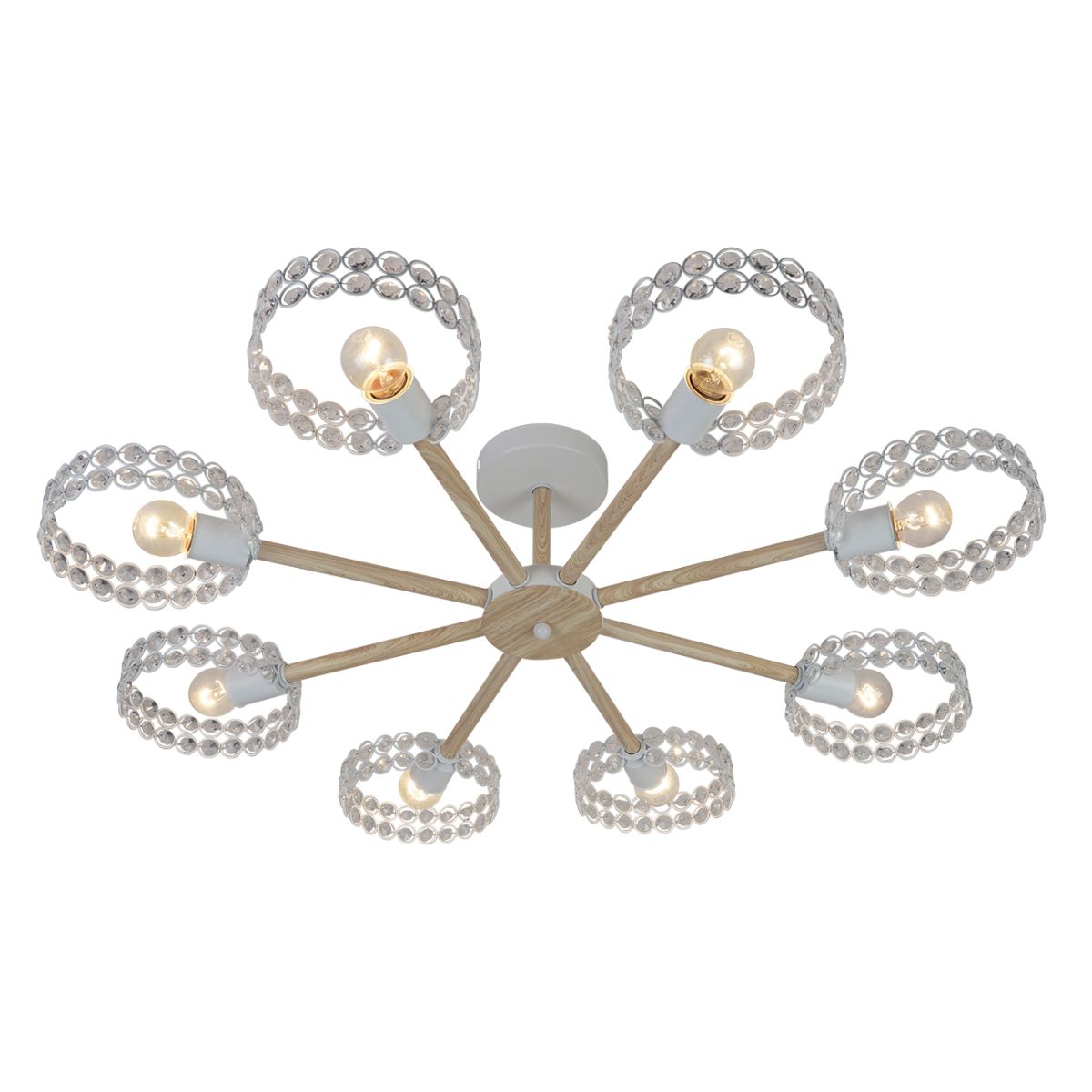 Люстра на штанге Escada Banjo 679/8P White в Санкт-Петербурге