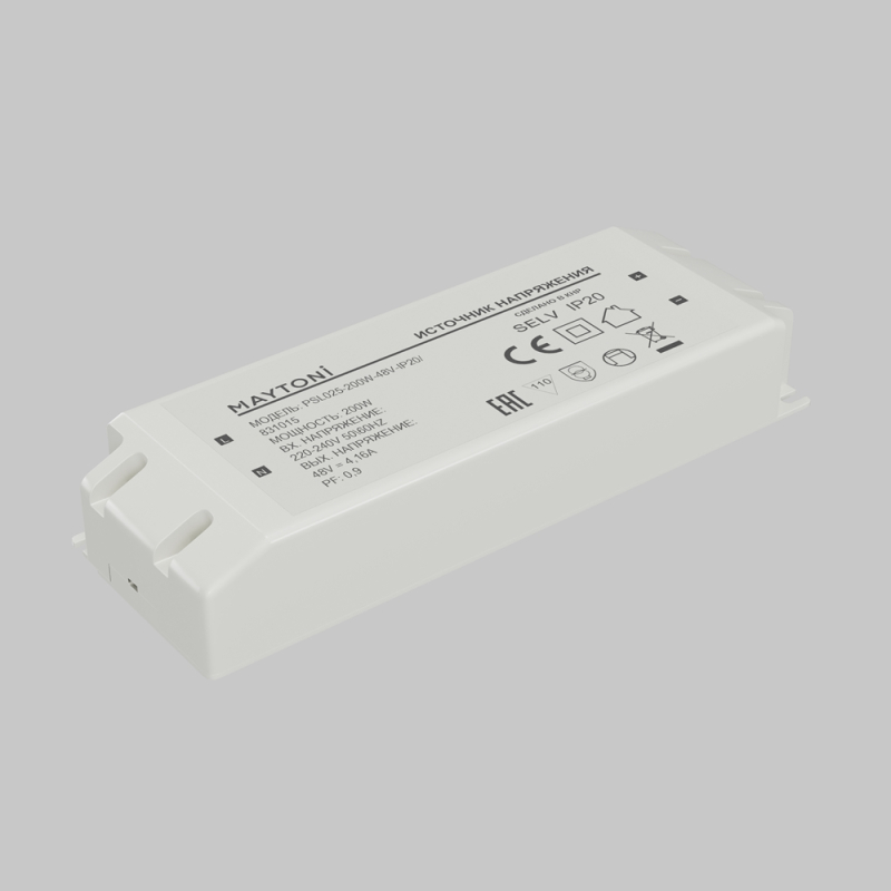 Источник напряжения Maytoni Led Strip PSL025 48В 200Вт IP20 831015 в Санкт-Петербурге