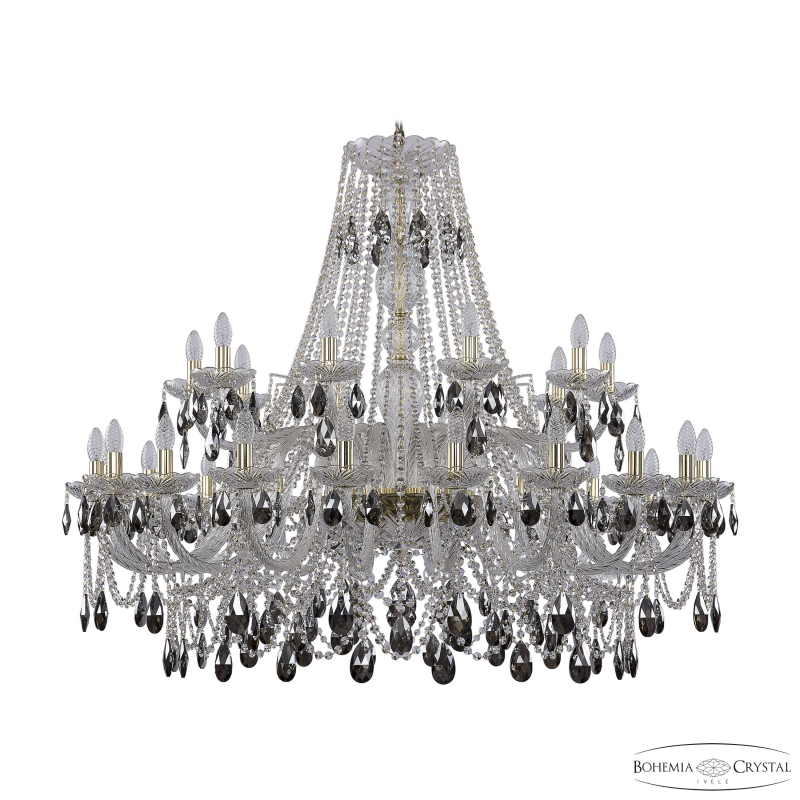 Подвесная люстра Bohemia Ivele Crystal 1411/20+10/460 G K731 в Санкт-Петербурге