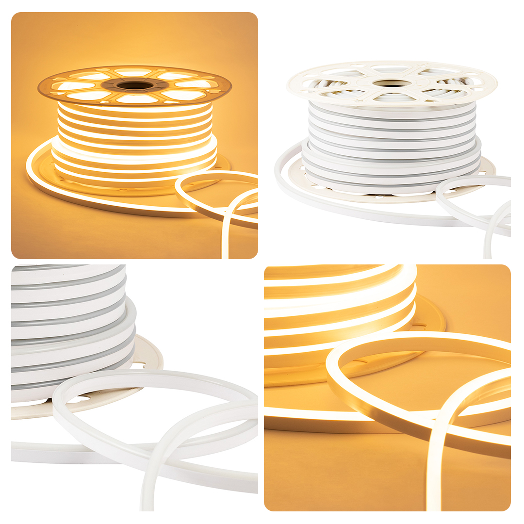 Светодиодный неон мини Apeyron Стандарт 220В 2835 5,5Вт/м 3000К 50м IP65 17-32 в Санкт-Петербурге