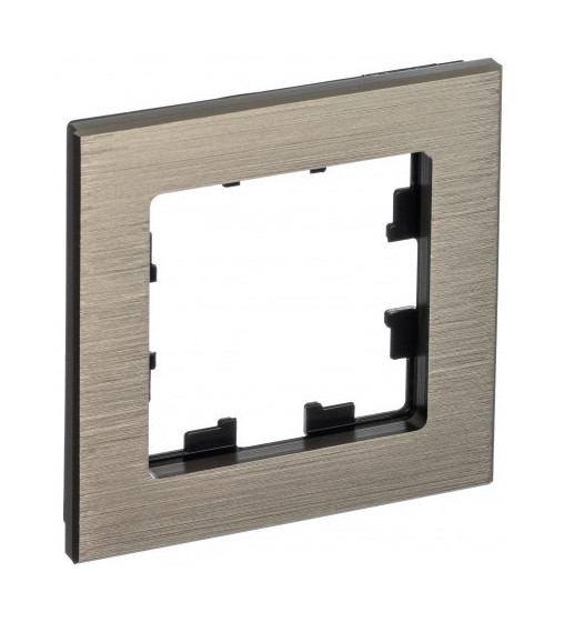 Рамка 1-ая Systeme Electric AtlasDesign Nature Металл латунь ATN312201 в Санкт-Петербурге