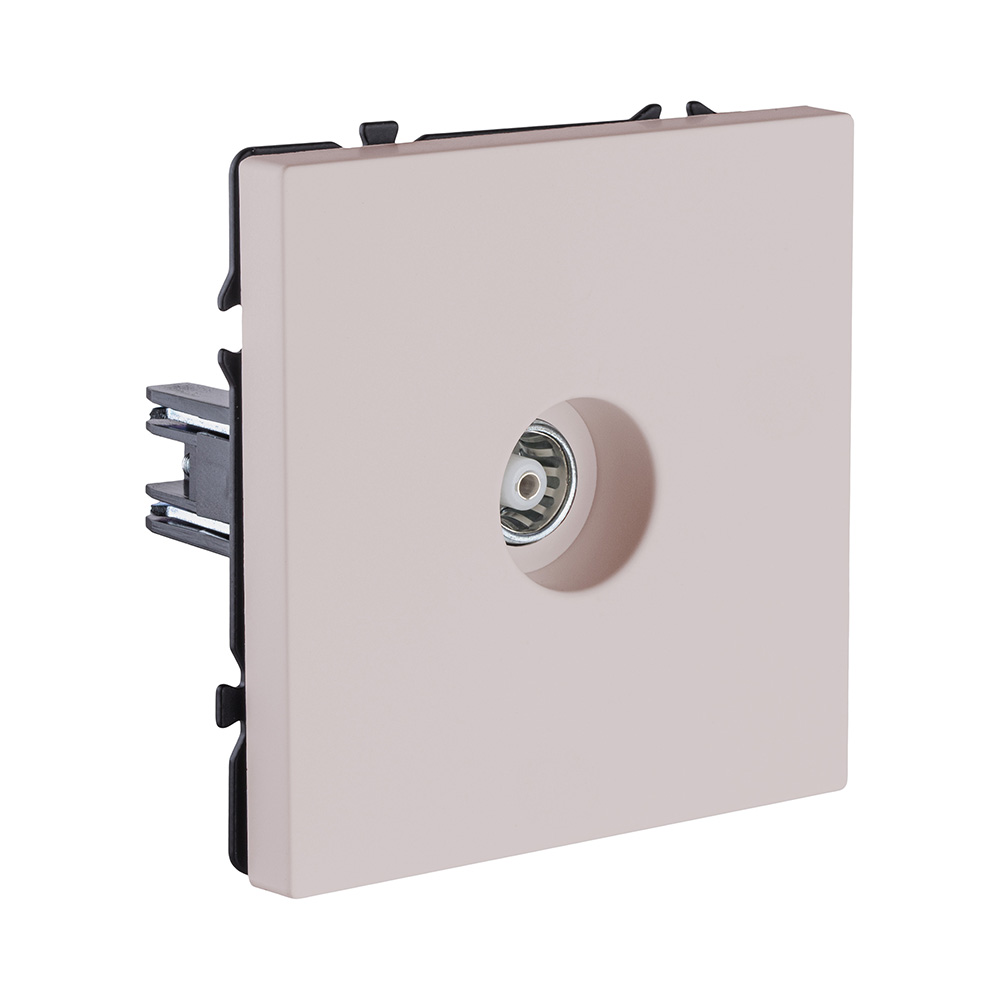 Розетка спутниковая SAT, кашемир матовый Kollinger Eclipse EC-021CM в #REGION_NAME_DECLINE_PP#