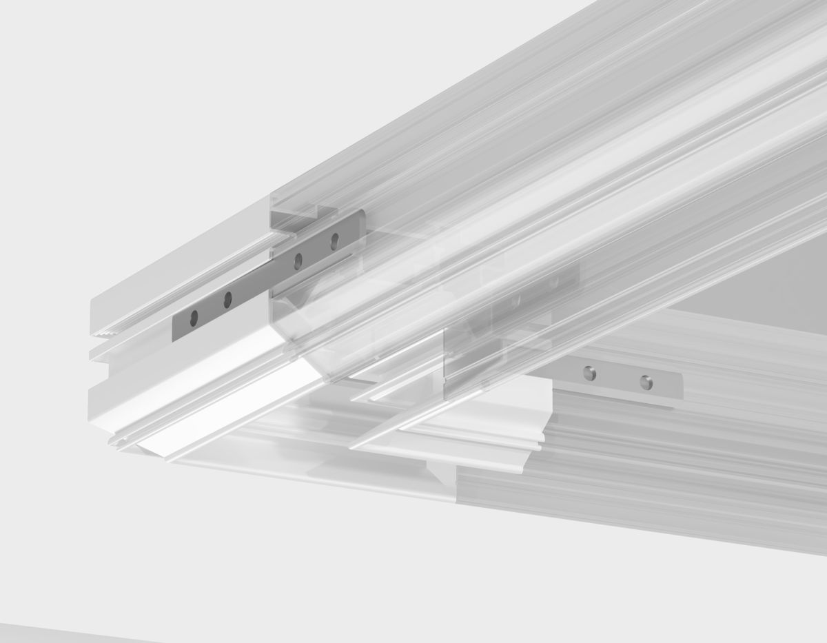 Коннектор угловой Ambrella Light Magnetic Ultra slim GV1151 в Санкт-Петербурге