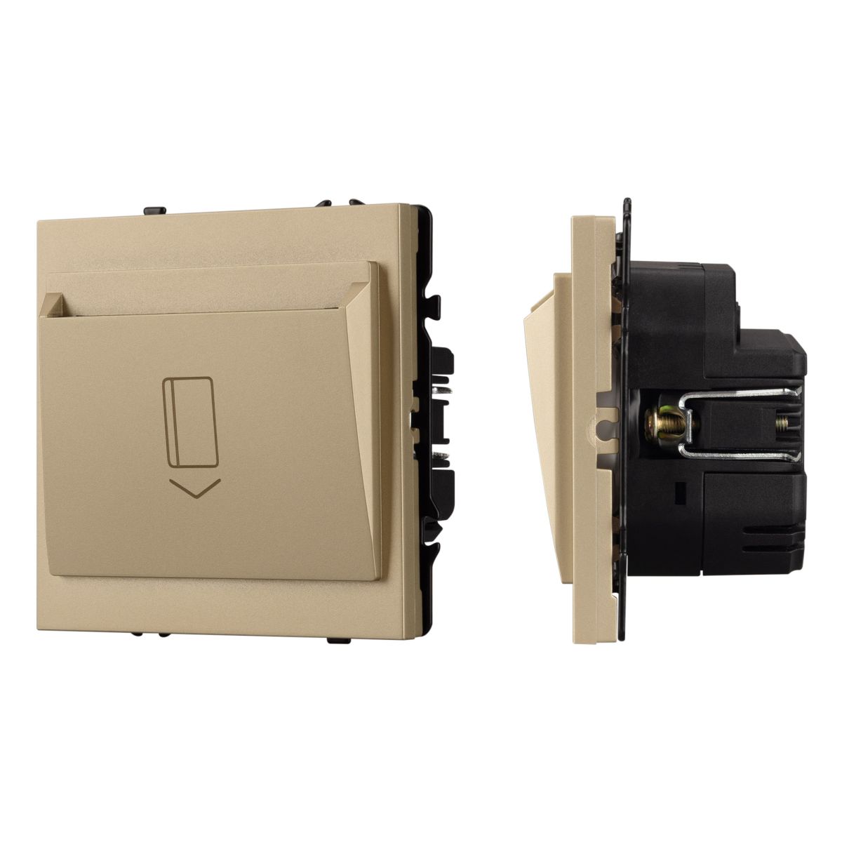 Выключатель карточный магнитный софт-тач золотой песок Arlight SWT-CRD-SFPL-GD (250V, 25A) 064813 в Санкт-Петербурге