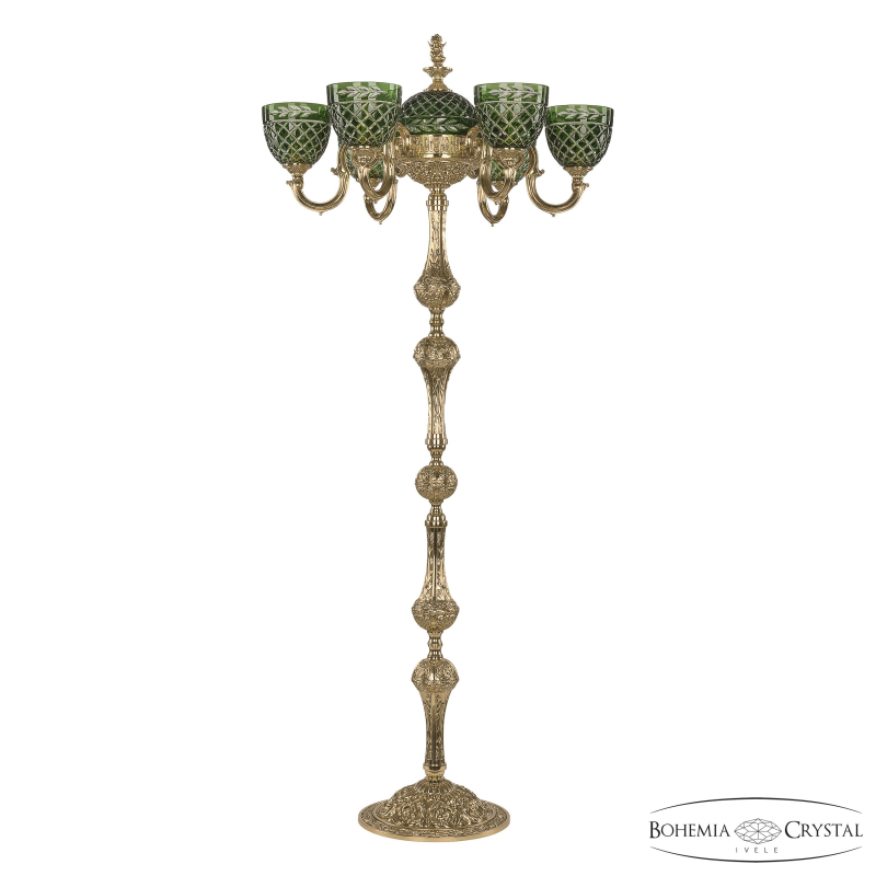 Торшер Bohemia Ivele Crystal Verona 72003TP/6/175 G P1 U Clear-Green/H-1J FA2S в Санкт-Петербурге