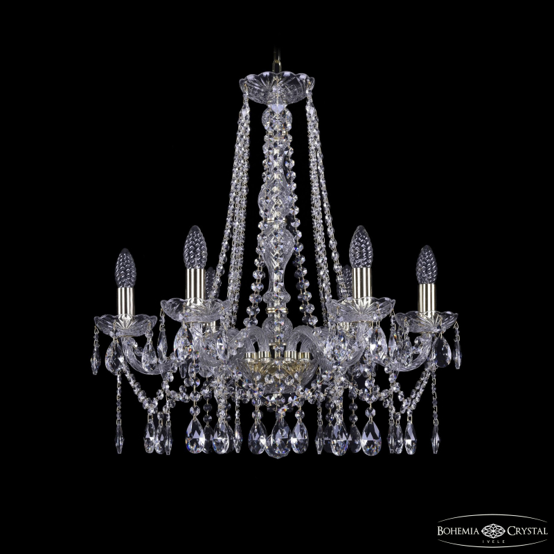 Подвесная люстра Bohemia Ivele Crystal 1413/6/200/h-60 G в #REGION_NAME_DECLINE_PP#