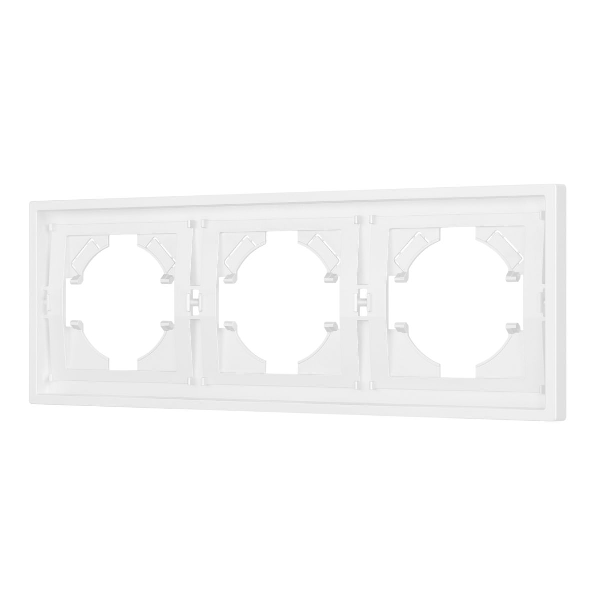 Рамка пластиковая на 3 поста Arlight FRM-TENDO-PL-3-WH 053843 в Санкт-Петербурге