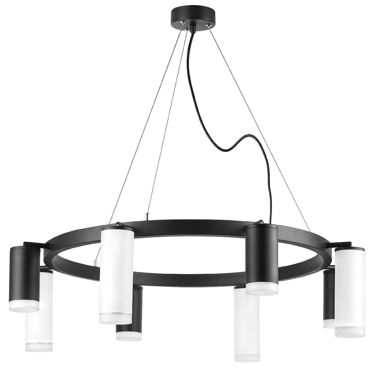 Подвесная люстра Lightstar Rullo (571018+214437-4+214486-4+202430-8) LR0183748640 в Санкт-Петербурге