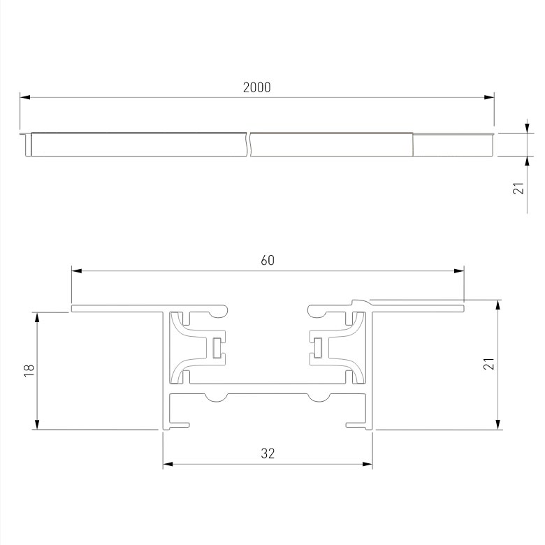 Шинопровод встраиваемый однофазный Elektrostandard Track Rail WH Recessed 4690389178535 в Санкт-Петербурге