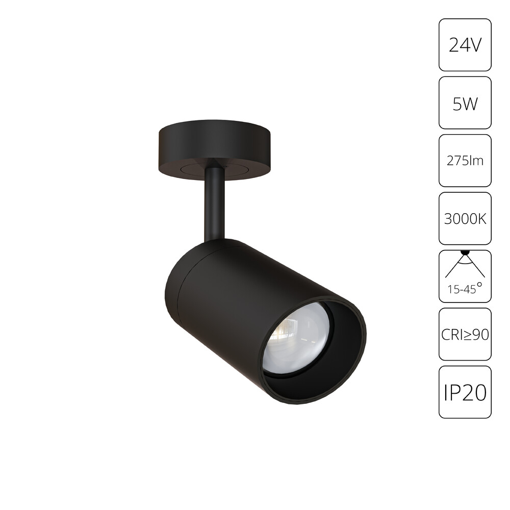 Подсветка для ювелирных изделий Arte Lamp Presto A6393PL-1BK в Санкт-Петербурге