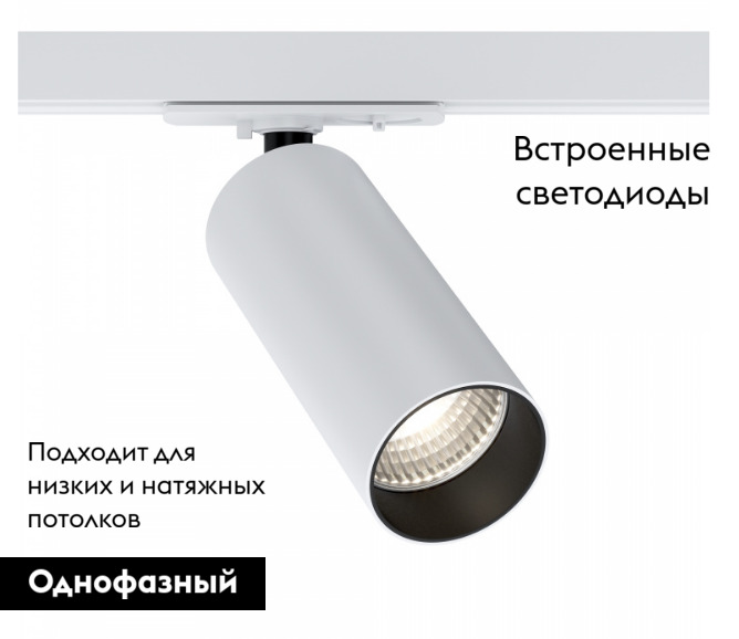 Трековый светильник Maytoni Technical Focus LED TR021-1-12W3K-W-W в Санкт-Петербурге